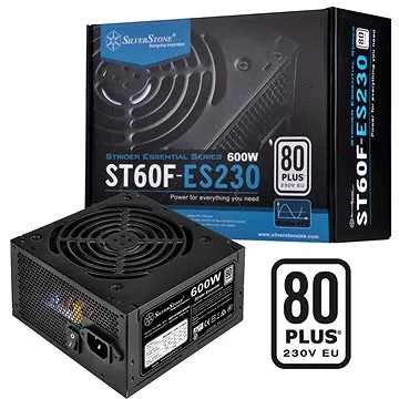 SilverStone Strider Essential 80Plus ST60F-ES230 600W (SST-ST60F-ES230)