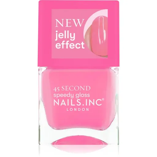 Nails Inc. 45 Second Speedy Gloss rychleschnoucí lak na nehty odstín Isabella 14 ml