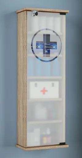 VCM Lékárnička Omal XXL, dub sonoma