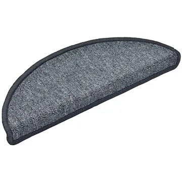 15 ks Nášlapy na schody tmavě šedé 65 × 24 × 4 cm