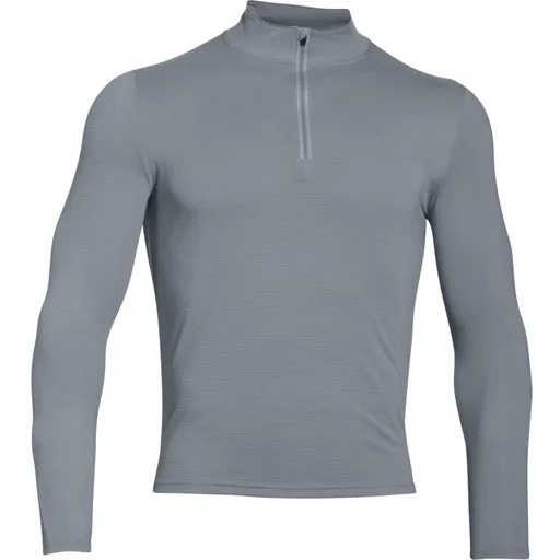 Pánská mikina Under Armour Threadborne Streaker 1/4 Zip Steel S