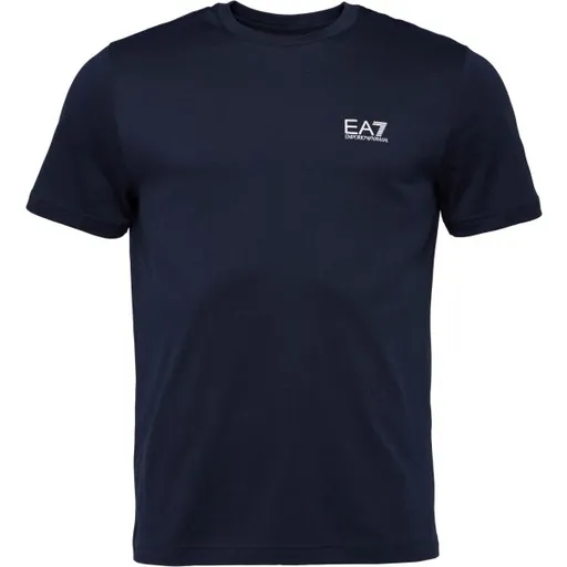 EA7 CORE ID Pánské tričko, tmavě modrá, velikost XXXL