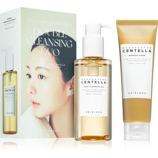 SKIN1004 Madagascar Centella Double Cleansing Duo sada pro čistou a zklidněnou pleť