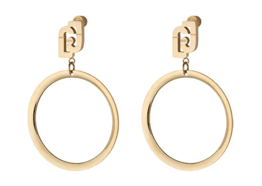 Liu Jo Dlouhé pozlacené náušnice z oceli LJ3059