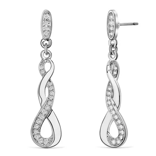 CRYSTalp Elegantní náušnice s krystaly 40082.CRY.R