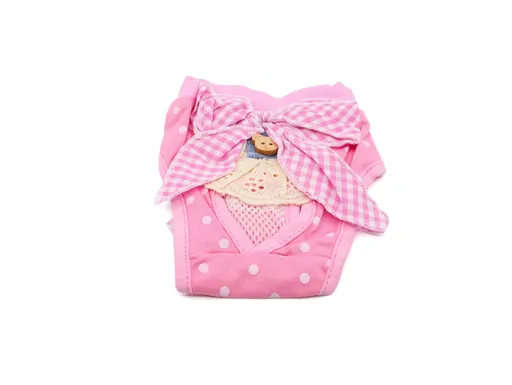 Cuffy hárací kalhotky pro psa Barva: Růžová, Obvod slabin (cm): 24 - 29