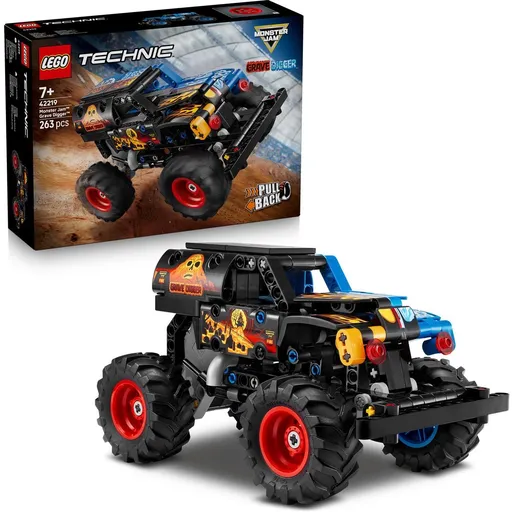 LEGO® 42219 Monster Jam™ Grave Digger™ Oheň a led