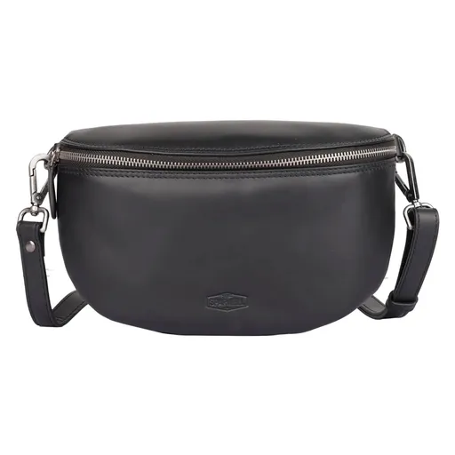 Dámská kožená ledvinka Sparwell Bretta - černá