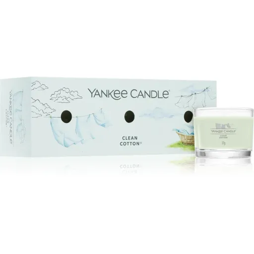 Yankee Candle Clean Cotton dárková sada