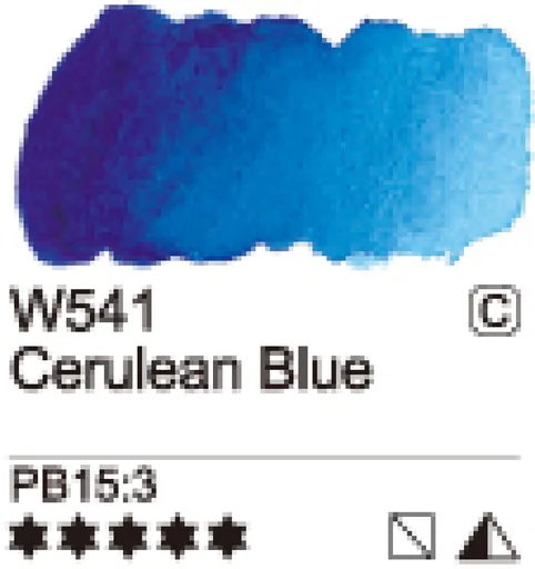 Akvarelová barva Mijello 15ml – 541 Cerulean Blue