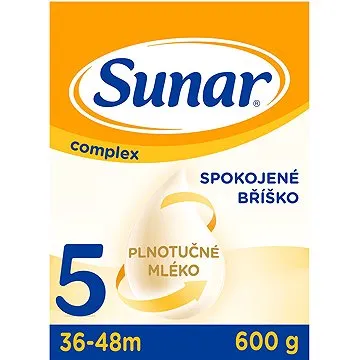 Sunar Complex 5 dětské mléko, 600 g (8592084415839)