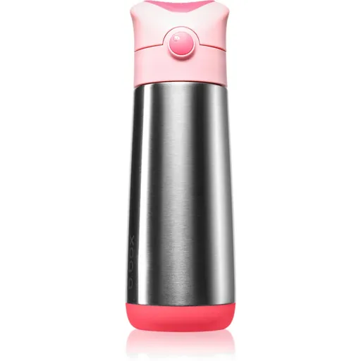 B.Box Insulated Drink Bottle termoska s brčkem Flamingo Fizz 500 ml
