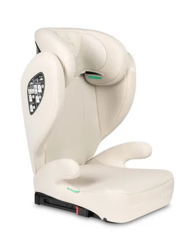 Caretero Dětská autosedačka Breezy 2v1 s isofixem, 100-150cm, béžová