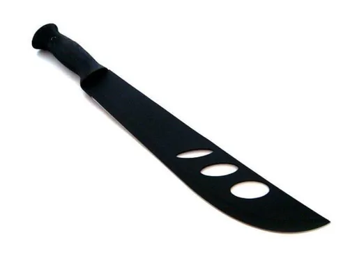 Nerezová mačeta, 44 cm, černá