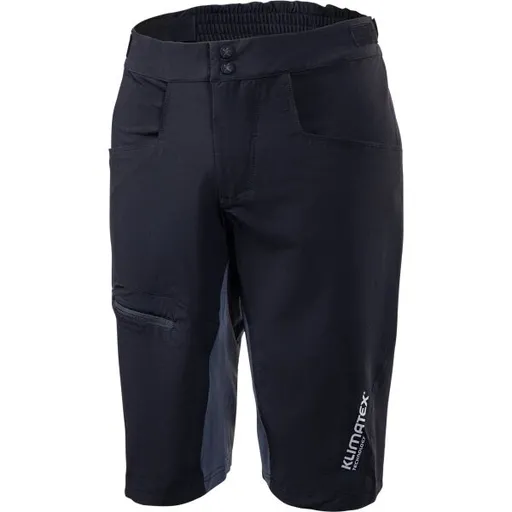 Klimatex EBONY Pánské MTB šortky, černá, velikost