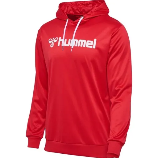 Hummel LOGO HOODIE Pánská mikina, červená, velikost XXL