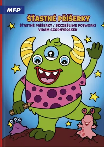 Omalovánky MFP A4 Šťastné příšerky 2