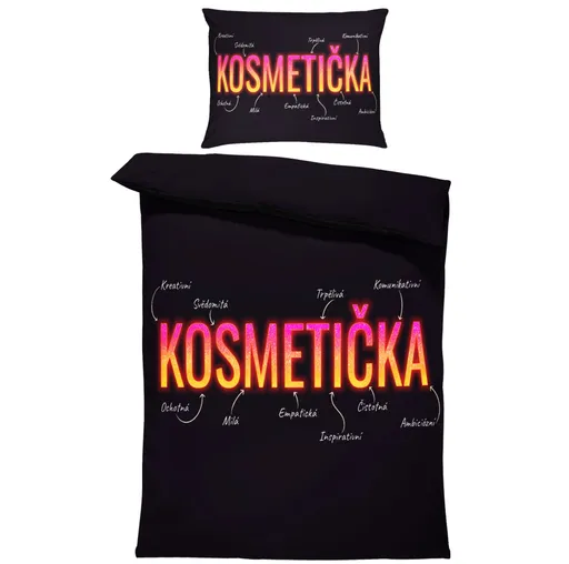 Povlečení Kosmetička - vlastnosti (Rozměr : 1x140/220 + 1x90/70)