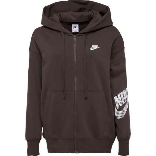 Nike SPORTSWEAR PHOENIX FLEECE Dámská mikina, hnědá, velikost