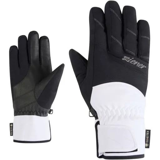 Ziener KATIMA-Z GTX LADY Dámské lyžařské rukavice, černá, velikost