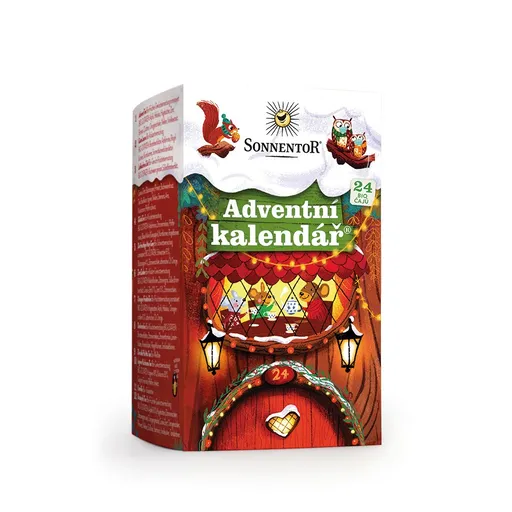 SONNENTOR Adventní kalendář BIO čajů 24 sáčků