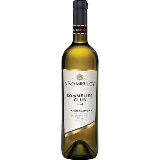 Víno Mikulov Sommelier Club Tramín červený 2024 pozdní sběr