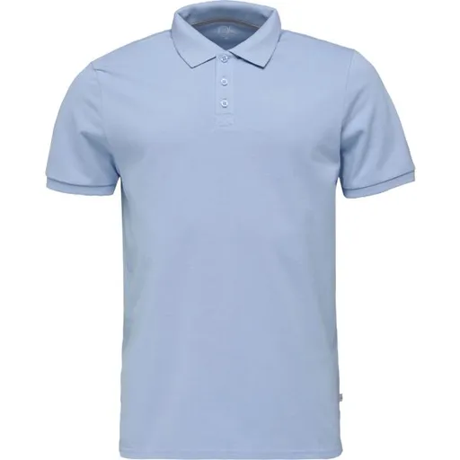 s.Oliver QS POLO NOOS Pánské polotričko, světle modrá, velikost
