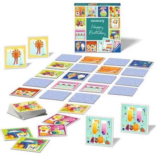 Ravensburger 223992 Pexeso Vzácné okamžiky: Vše nejlepší k narozeninám