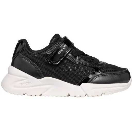 Geox J LOFTUS Dívčí volnočasová obuv, černá, velikost