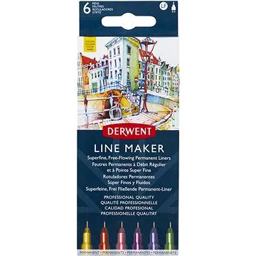DERWENT Line Maker Colour 0.3 mm, 6 barev (2305576)