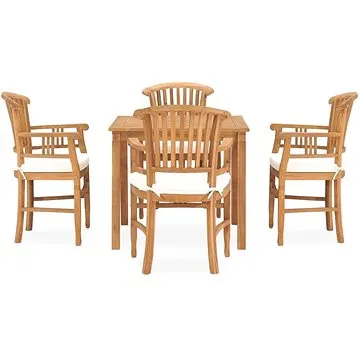 SHUMEE Set zahradního nábytku 5dílný s poduškami teak 3060011 (3060011)