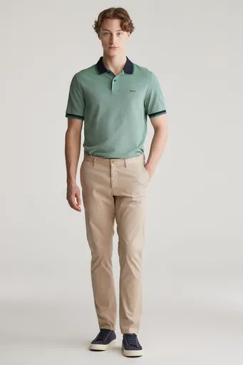 KALHOTY GANT SLIM SUNFADED CHINOS DRY SAND