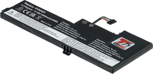 Baterie T6 Power pro Lenovo ThinkPad T470, T480, internal, 2095mAh, 24Wh, 3cell, Li-pol