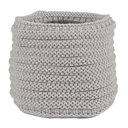 Bontis Pletený dětský nákrčník - Světle šedý melír | uni dětská