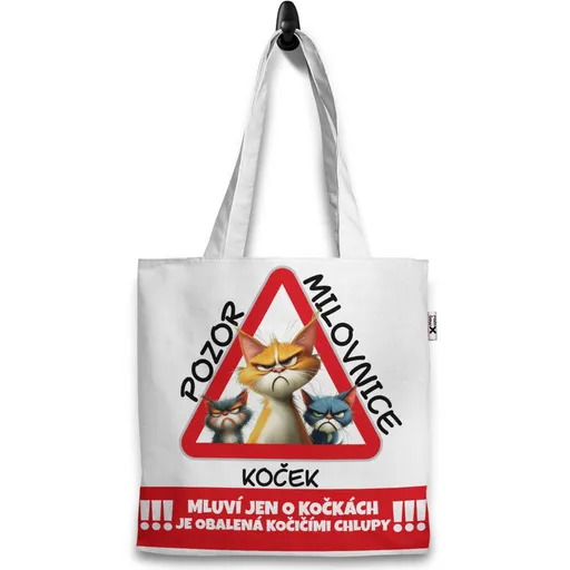 Taška Pozor milovnice koček