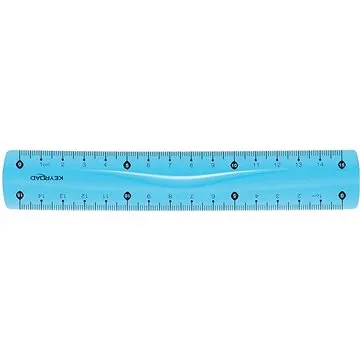 KEYROAD Flexi 15cm, ohebné, modré (A650-1)