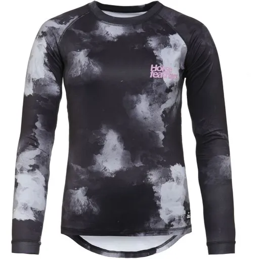 Horsefeathers DECO LS Dámský cyklodres, černá, velikost