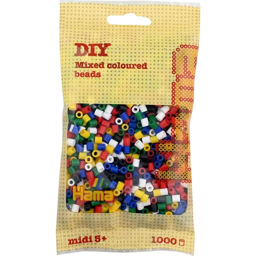 Hama H207-66 Midi Korálky v sáčku mix 1, 3, 5, 8, 10 a 18