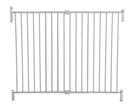 DREAMBABY Zábrana bezpečnostní Broadway 2-panelová extra široká 76-134,5 cm bílá