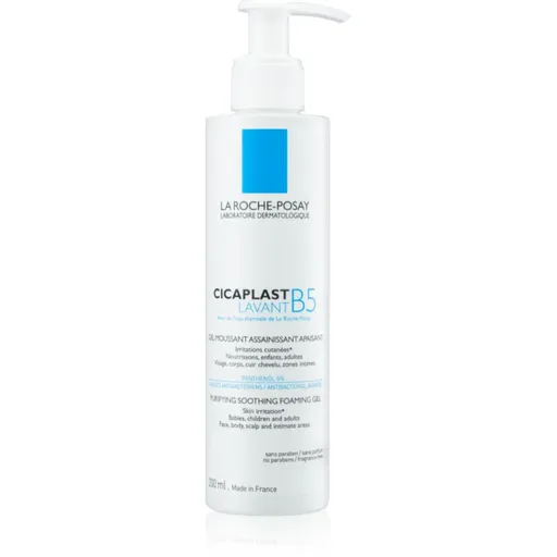 La Roche-Posay Cicaplast Lavant B5 zklidňující čisticí pěnivý gel 200 ml