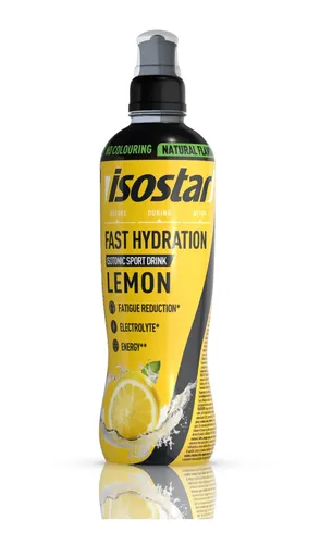Isostar Fast Hydration citron isotonický iontový nápoj 500 ml