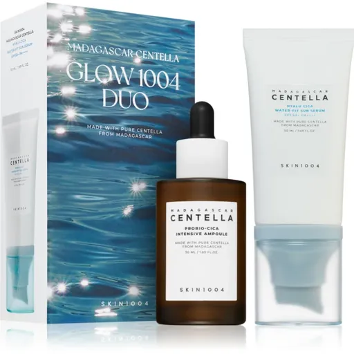 SKIN1004 Madagascar Centella Glow 1004 Duo dárková sada pro rozjasnění pleti