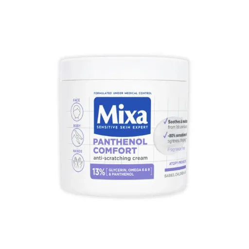Mixa Obnovující tělová péče pro pokožku se sklonem k atopii Panthenol Comfort (Restoring Cream) 400 ml