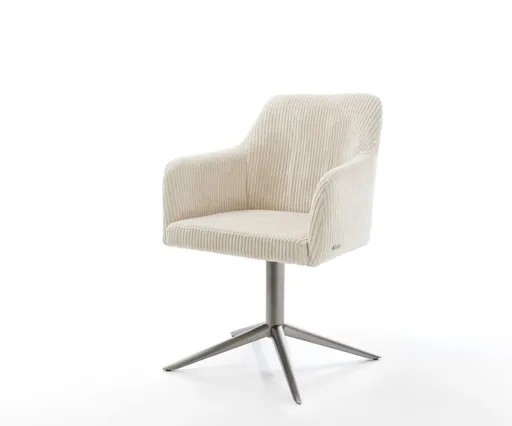 Otočná židle Greg-Flex Cord béžová Podstavec grafitový 360°