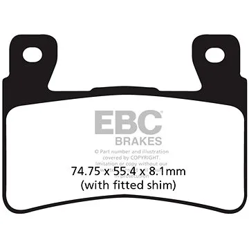 EBC Brzdové destičky FA265HH (FA265HH)