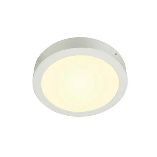 SLV BIG WHITE SENSER 24 Indoor, stropní LED svítidlo kruhové, bílé, 3000K 1003016