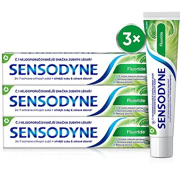 SENSODYNE Fluoride 3 × 75 ml (2000009007442)