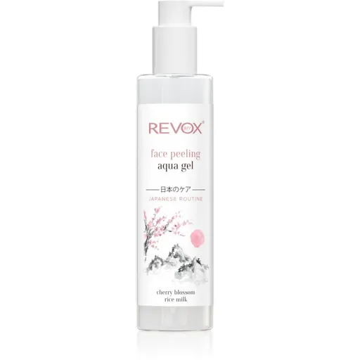 Revox B77 Japanese Routine Face Peeling Aqua Gel jemný čisticí peeling na obličej 250 ml