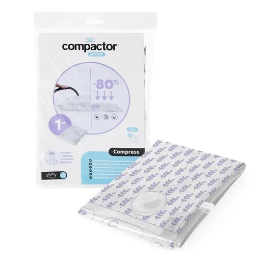 Compactor Vakuový úložný pytel Compress L Levandule 100 l, 70 x 100 cm, 1 ks