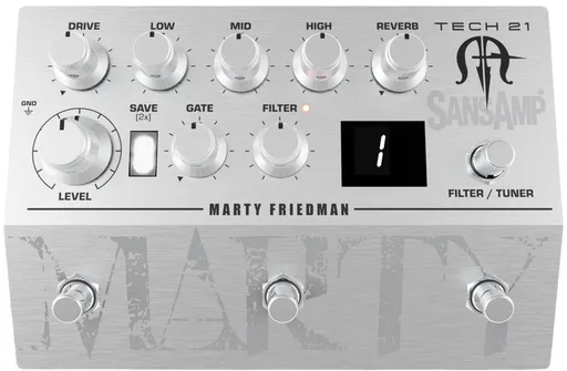 Tech 21 SansAmp Marty Friedman Signature